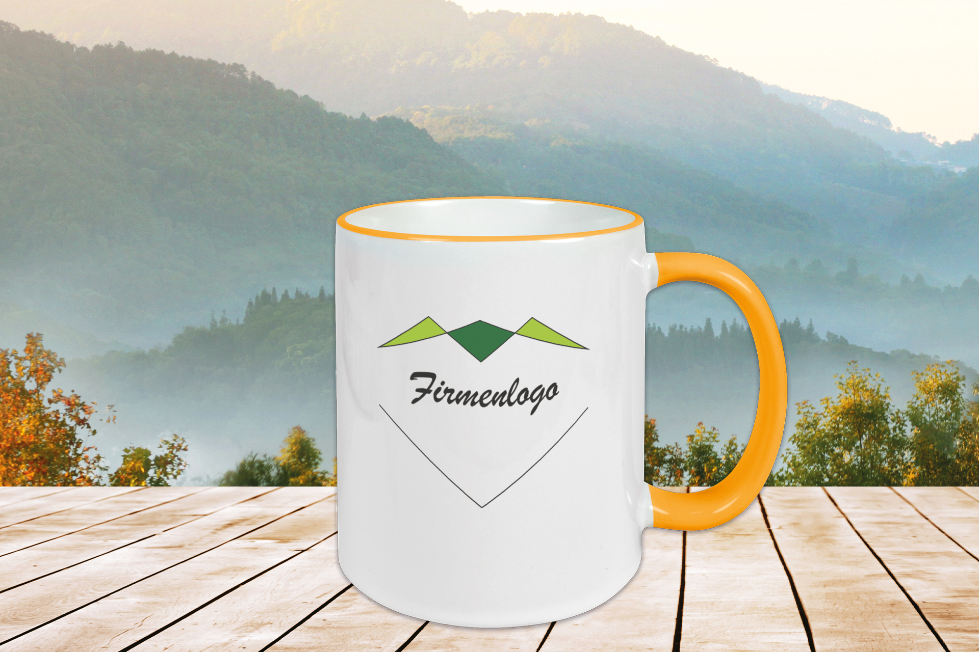 Werbetasse RIM & HANDLE Werbetasse RIM & HANDLE